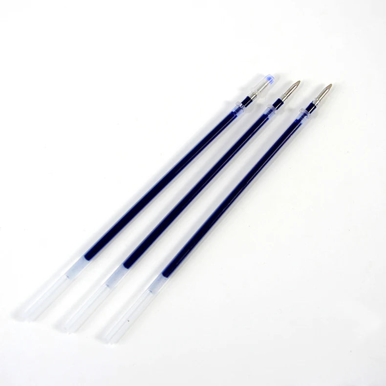 Haile Kawaii Gel Pens ink Refill Set 0.5mm Ballpoint Pen Bullet Tip School Journal Writing Signature Child Stationery Supplies