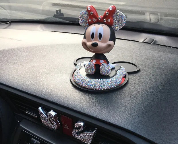 Anime Cartoon Mickey Minnie Action Figure Model Toy Proposal Wedding Decoration Car Ornament Christmas Gift Ffor Boys And Girls