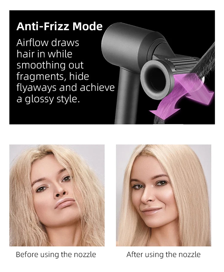 Anti-Flying Nozzle For Dyson Supersonic Hair Dryer HD15 Accessories New Flyaway Dryer Attachment Nozzles 200 ℃ without melting