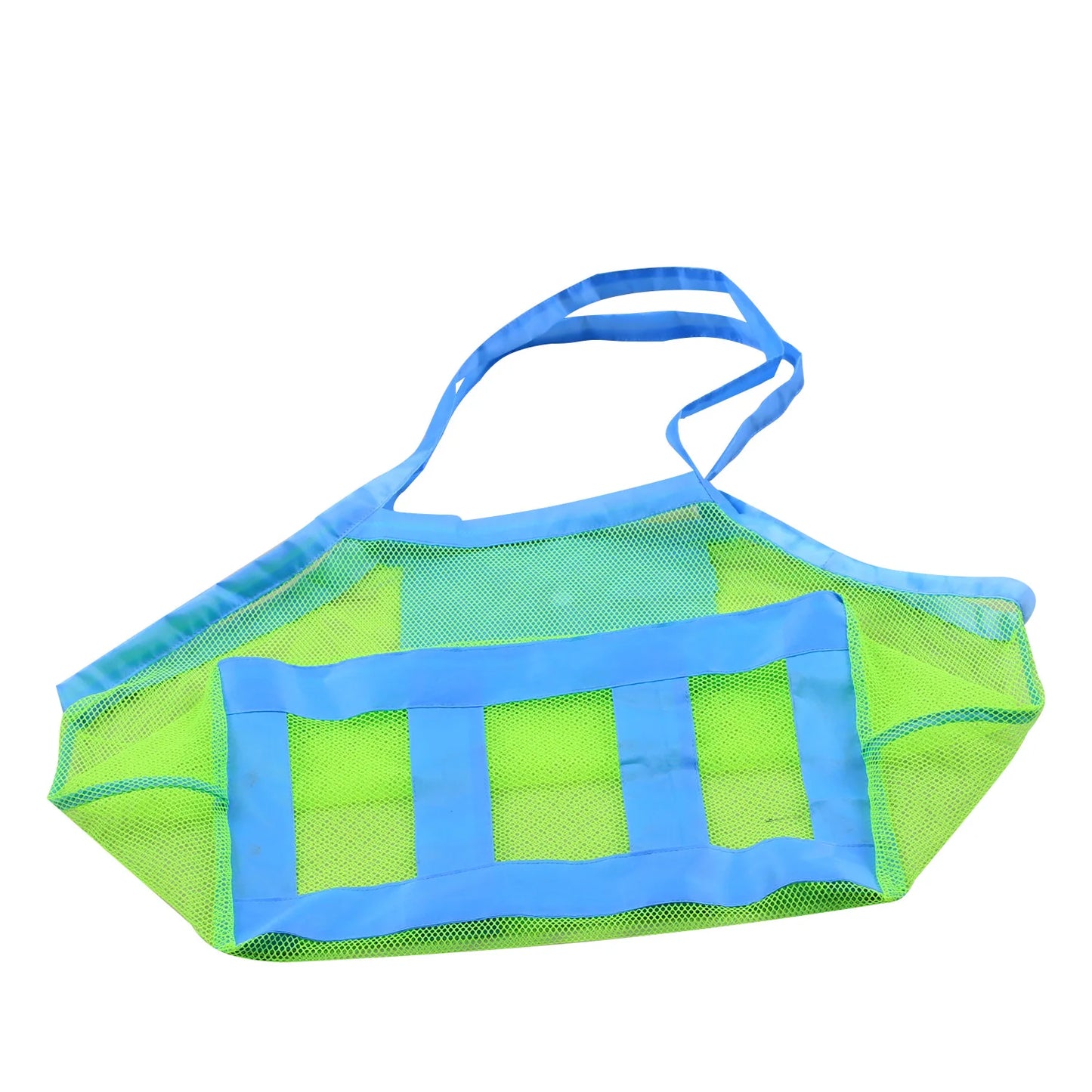 1/2 PCS Mesh Beach Storage Bag Children's Toy Storage Bag Oversized Beach Bag Backpack Outdoor Mesh Pocket Grocery Mesh Bag