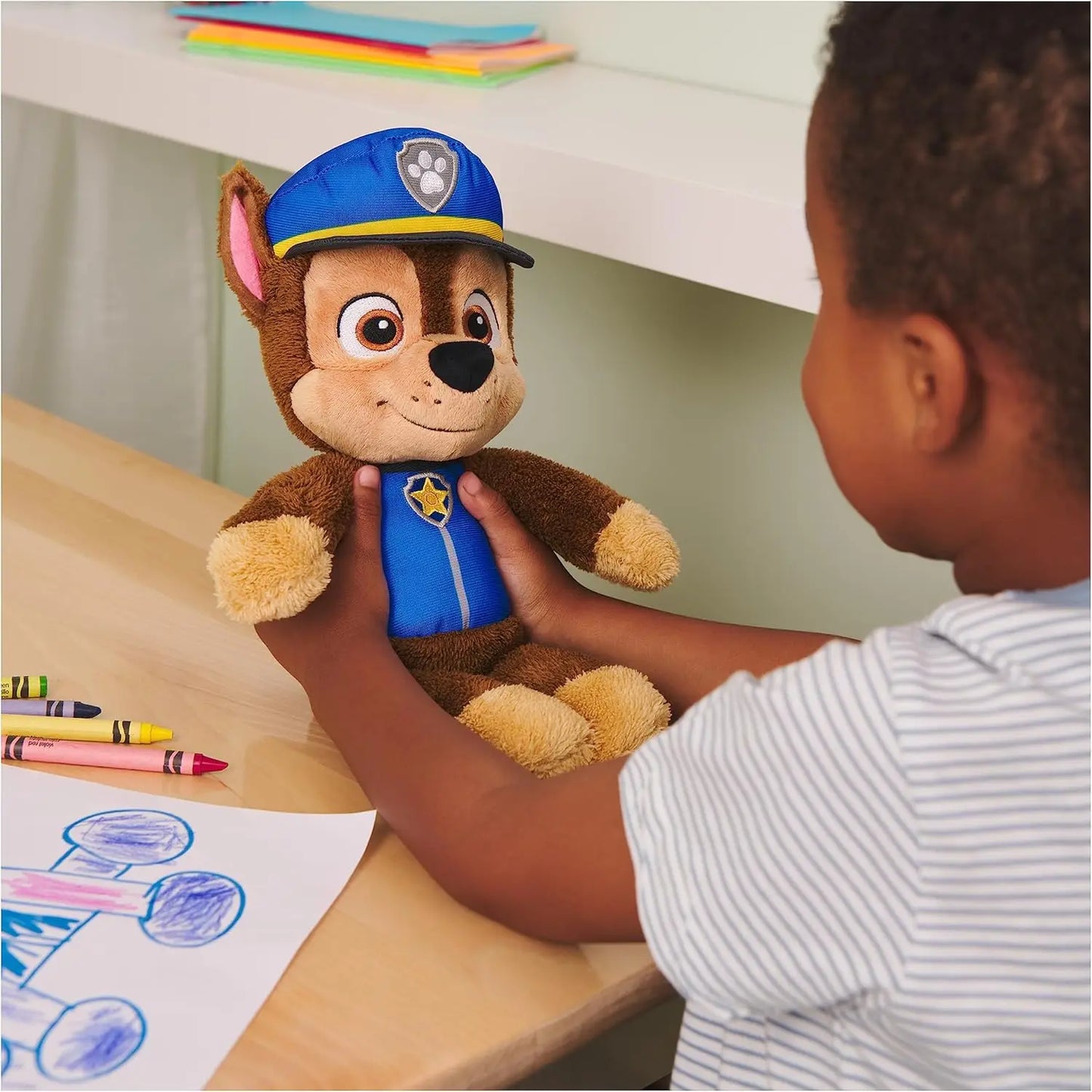 Genuine PAW Patrol Official Chase Skye Marshall Rubble Take Along Buddy Plush Toy Premium Stuffed Animal 13” 30cm Children Gift