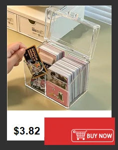 Cute Cat Photocard Holder Glitter Transparent Idol 3 Inch Photo Card Sleeves PVC Student ID Bus Card Case Keychain Bag Pendant