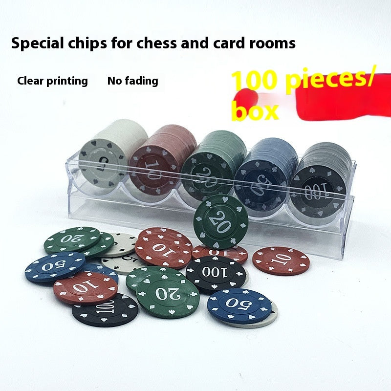 Mahjong Chips Special Card Coins For Chess Room
