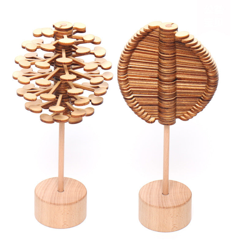 Lollipop Wooden Bar Rotating Toy