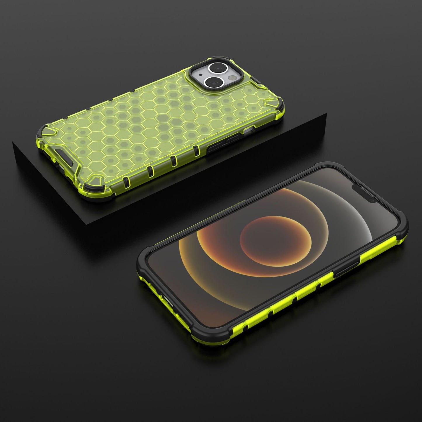 Four Corners Of Mobile Phone Shell Shatter Resistant Honeycomb