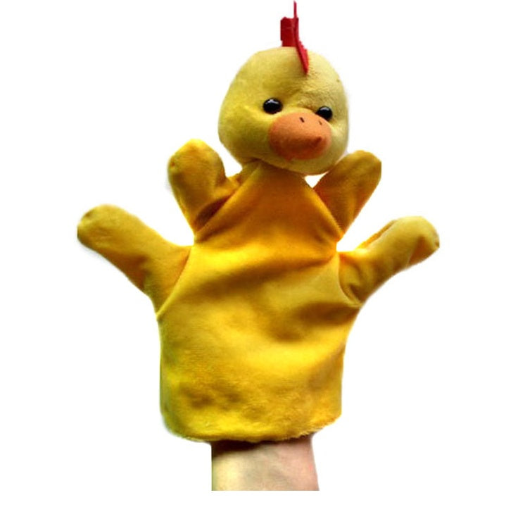 Hand puppet 28 plush toy big hand puppet preschool teaching aid