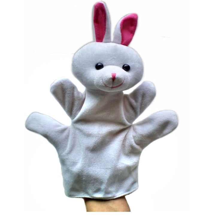 Hand puppet 28 plush toy big hand puppet preschool teaching aid