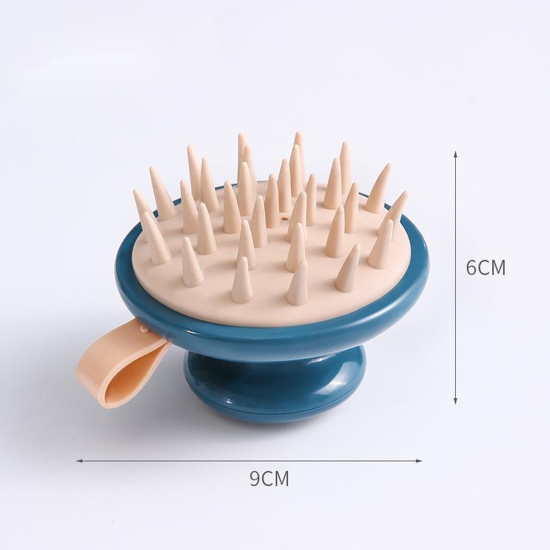 Head shampoo silicone massage soft brush