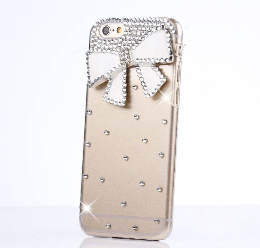 Compatible with Apple, Luxury Diamond Crown is Suitable For IPhone Case