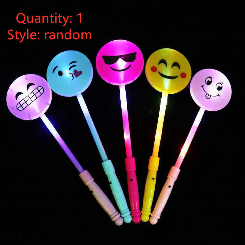 Luminous wand children''s magic wand concert props fluorescent wand floor stand luminous toys pop up fairy wand night light