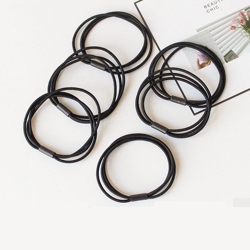 High Elastic Hair Ring Three-in-one Connection Cord