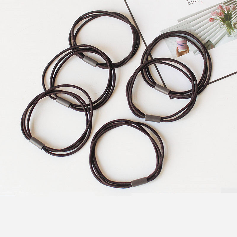 High Elastic Hair Ring Three-in-one Connection Cord