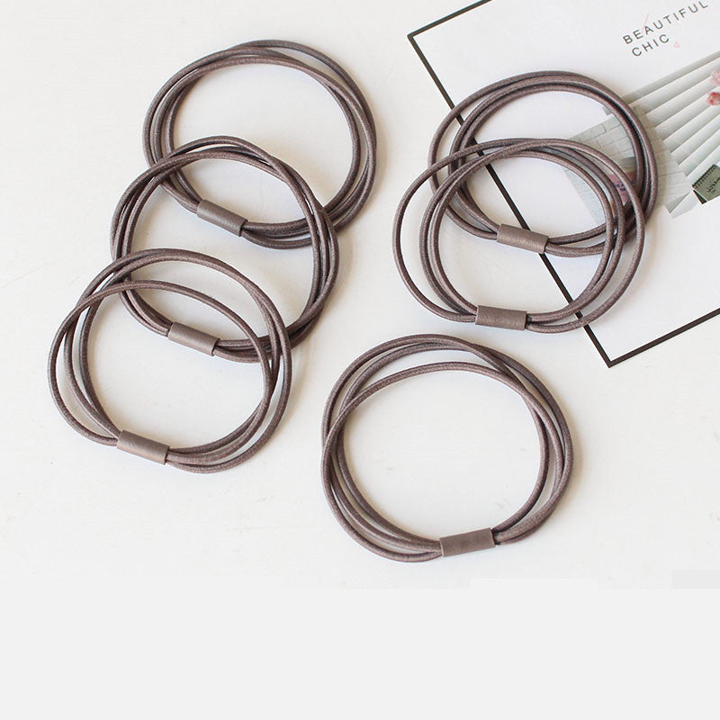 High Elastic Hair Ring Three-in-one Connection Cord