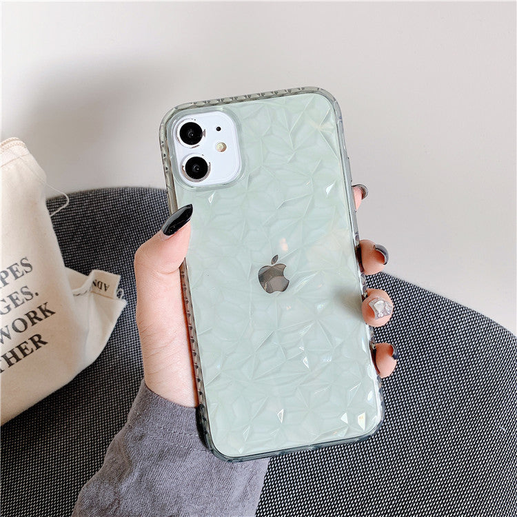 Transparent Diamond Pattern 12 Mobile Phone Case