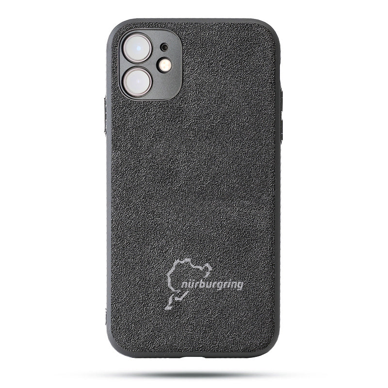 Compatible with Apple , Apple Suede Phone Case True Microfiber Protective Cover