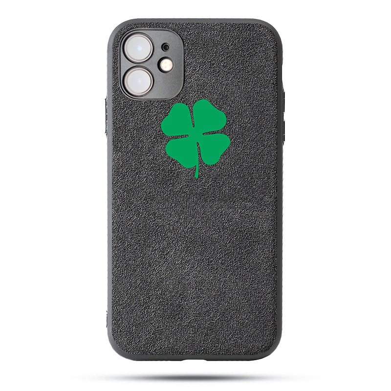 Compatible with Apple , Apple Suede Phone Case True Microfiber Protective Cover
