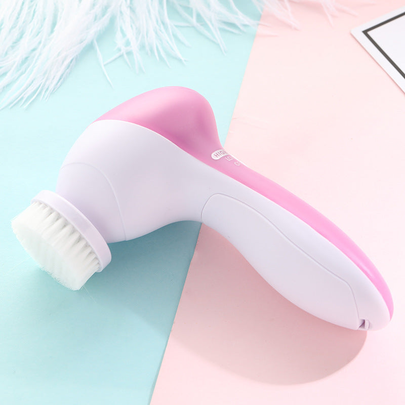 New Electric Rotating Five-In-One Cleansing Instrument