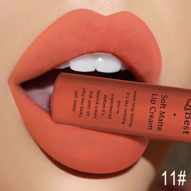 Matte Non-Stick Cup Non-Fading Lip Gloss Matte Liquid Lipstick