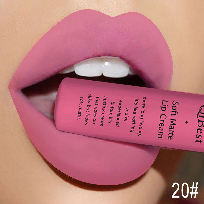 Matte Non-Stick Cup Non-Fading Lip Gloss Matte Liquid Lipstick