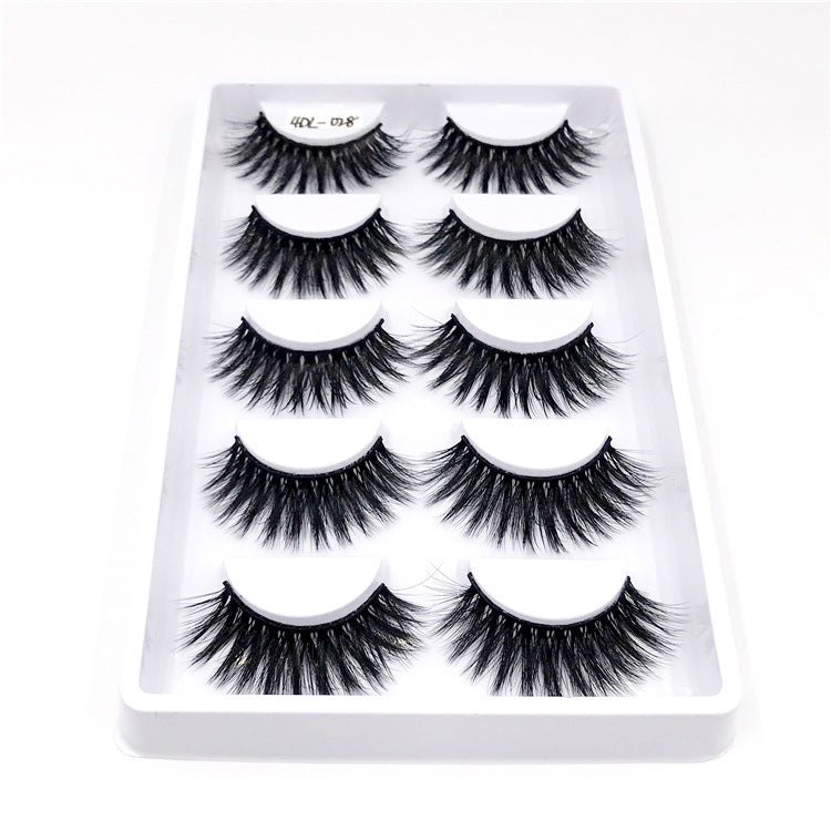 Natural And Realistic Dense Chemical Fiber Three-dimensional Multilayer False Eyelashes