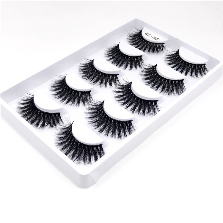 Natural And Realistic Dense Chemical Fiber Three-dimensional Multilayer False Eyelashes