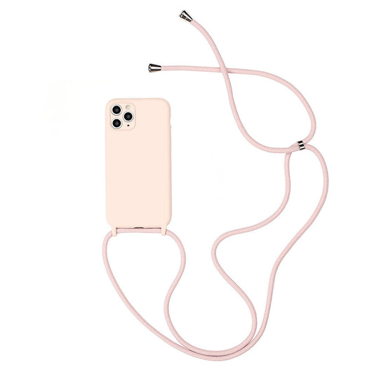 Crossbody Lanyard Can Carry Liquid Silicone All-inclusive Mobile Phone Case