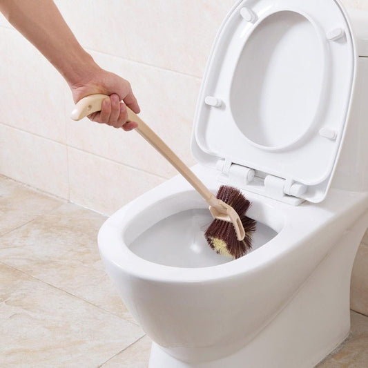 Imitation Wood Long Handle Toilet Brush