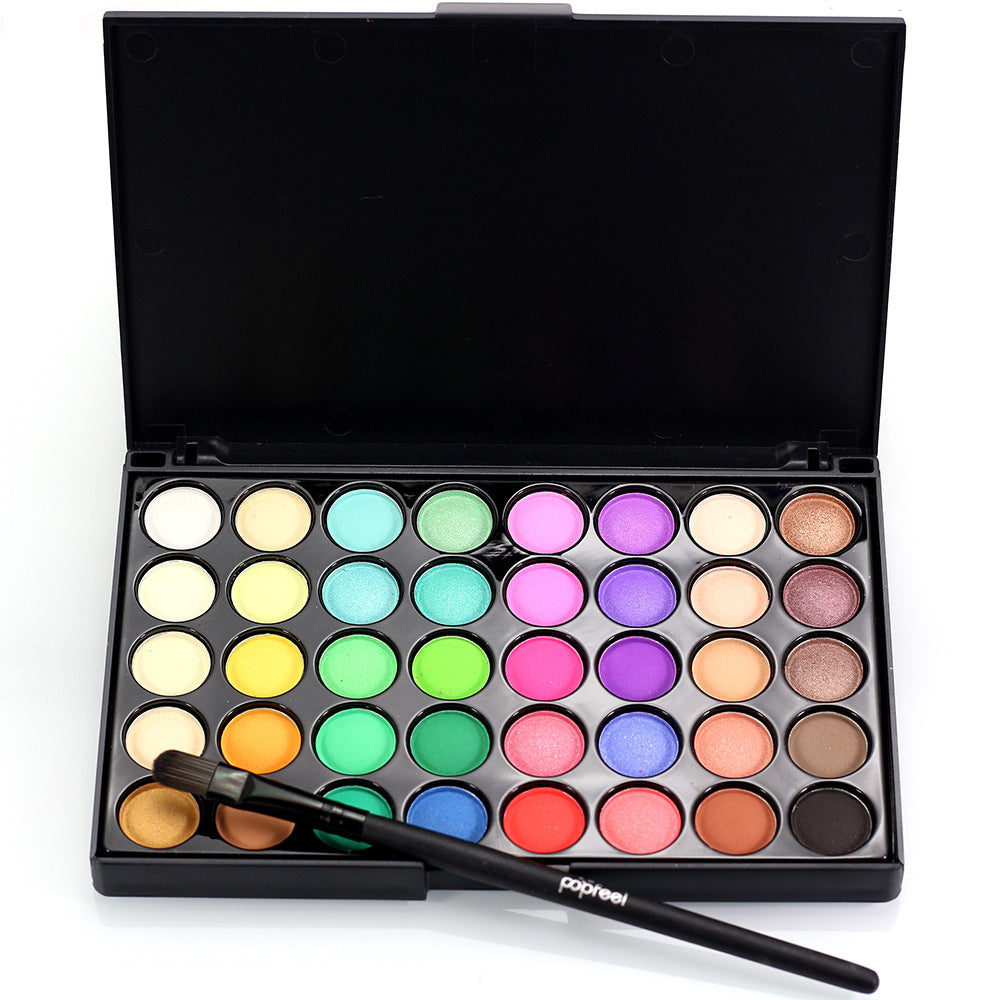 40 Colors Makeup Glitter Palette Waterproof