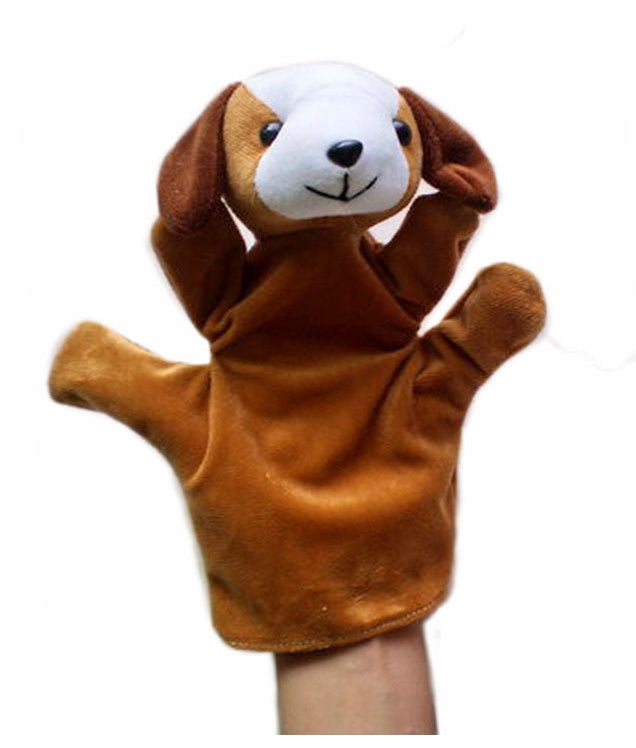 Hand puppet 28 plush toy big hand puppet preschool teaching aid