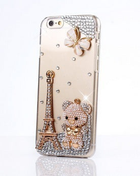 Compatible with Apple, Luxury Diamond Crown is Suitable For IPhone Case