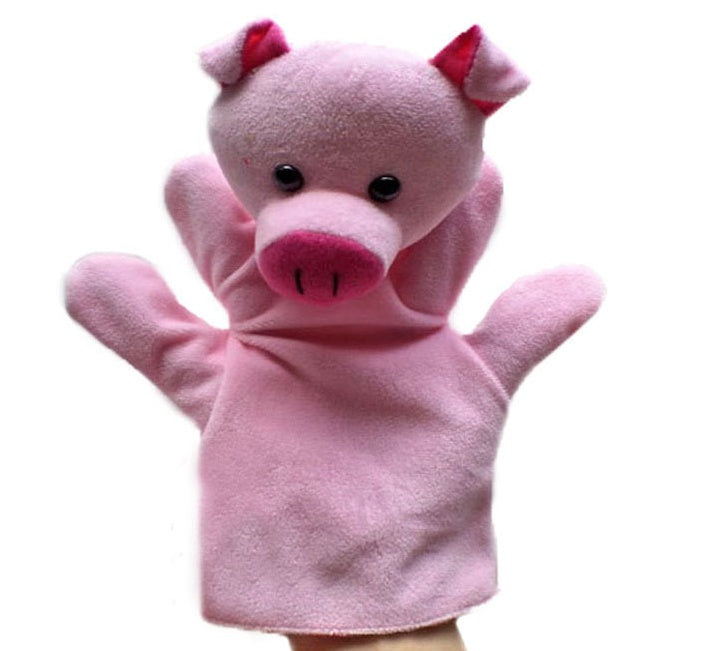 Hand puppet 28 plush toy big hand puppet preschool teaching aid