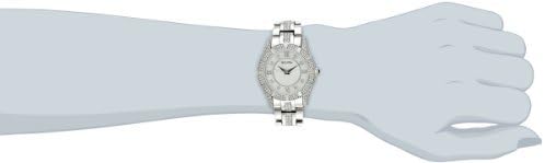Bulova Crystal Quartz Women's Watch, Stainless Steel , Silver-Tone (Model: 96L116)