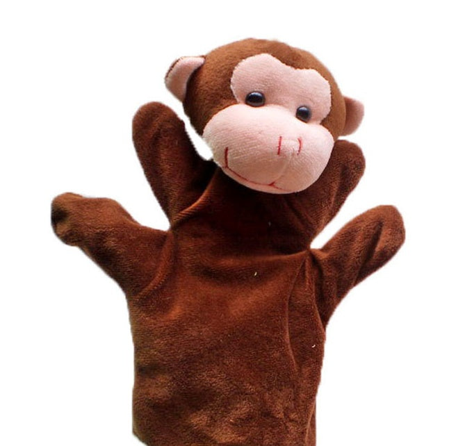 Hand puppet 28 plush toy big hand puppet preschool teaching aid