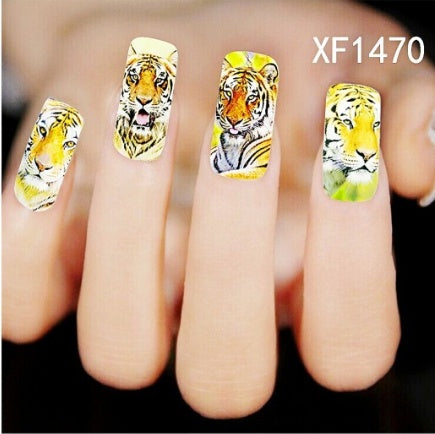 Watermark Nail Sticker