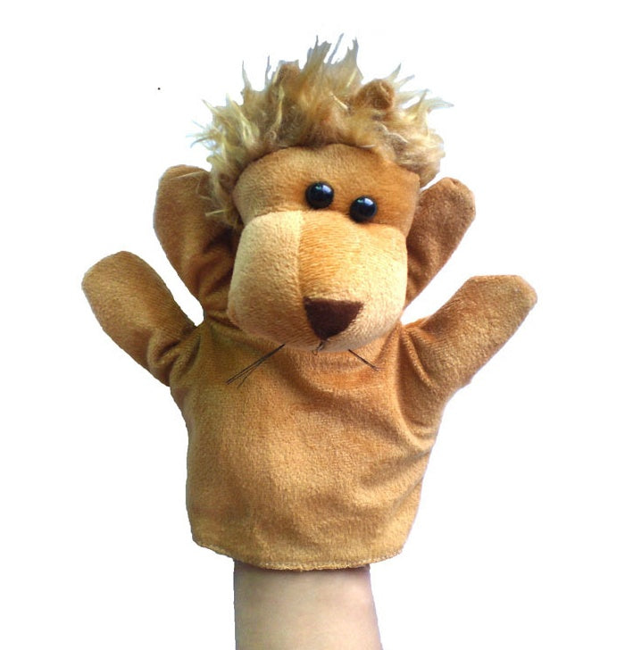 Hand puppet 28 plush toy big hand puppet preschool teaching aid