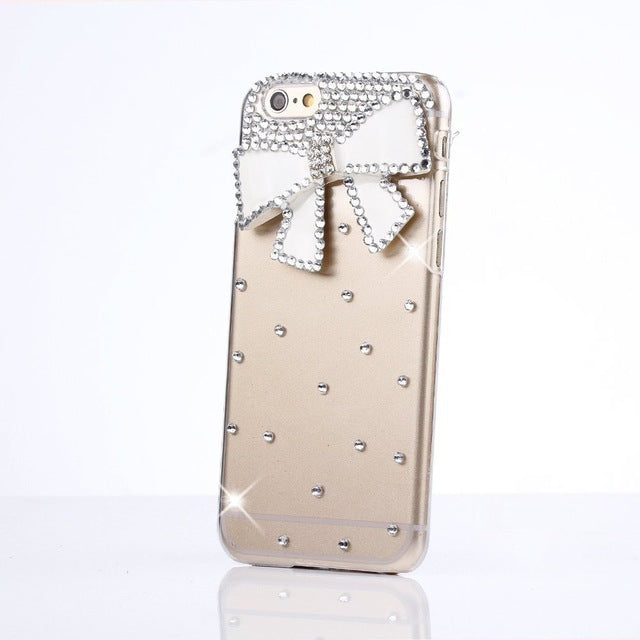 Compatible with Apple, Luxury Diamond Crown is Suitable For IPhone Case