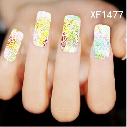 Watermark Nail Sticker