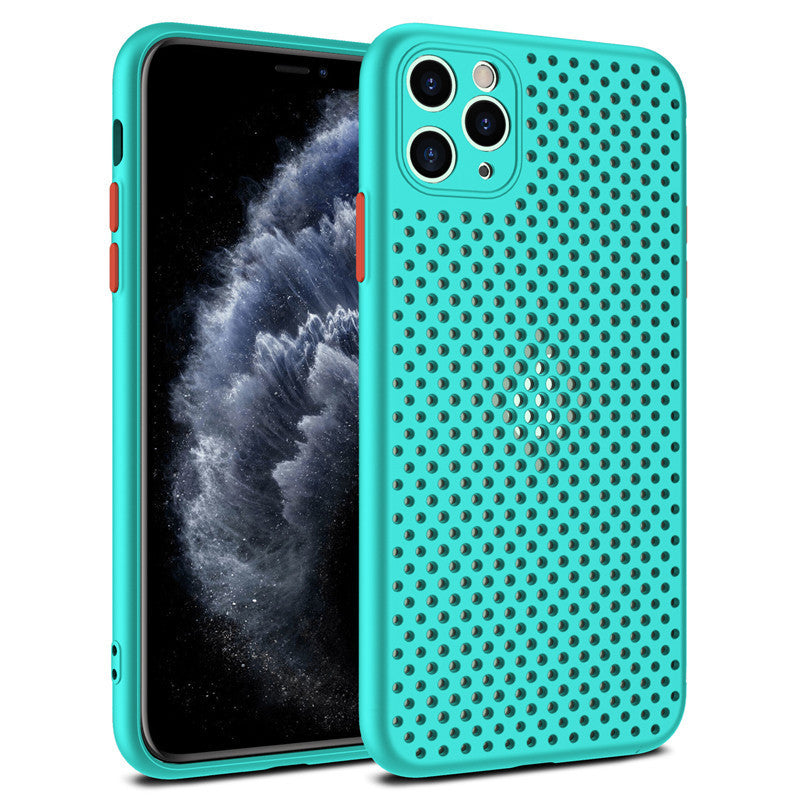 Breathable Heat Dissipation Anti-drop Mesh Phone Case