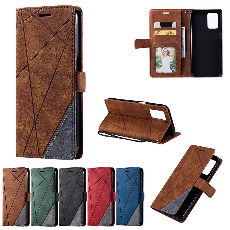 Shatter-resistant Mobile Phone Leather Skin Mobile Phone Case