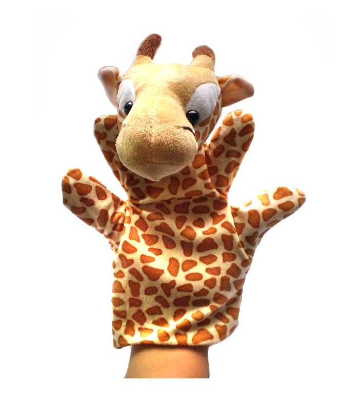 Hand puppet 28 plush toy big hand puppet preschool teaching aid