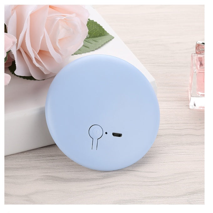 New charging portable smart beauty mirror HD makeup mirror LED portable light mirror light makeup mirror with light