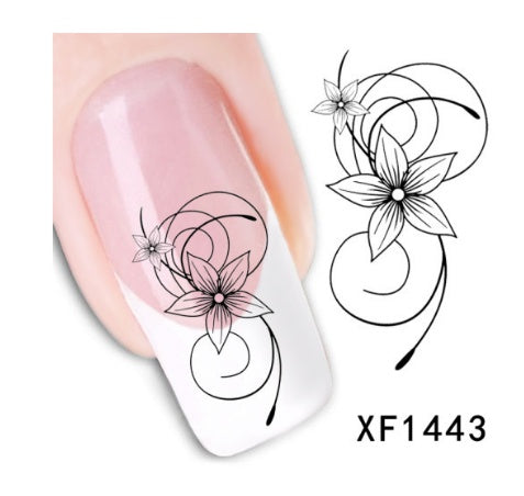 Watermark Nail Sticker