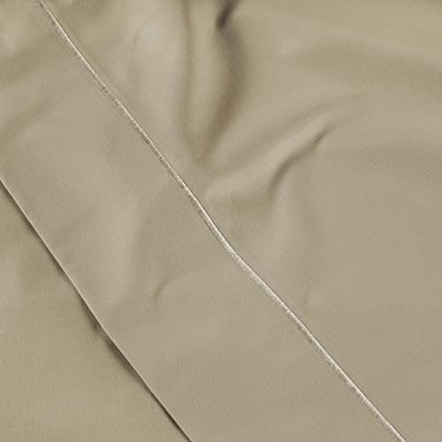 King Size Pillow Case Set of 2, 100% Egyptian Cotton Cases, 1000 Thread Count Sateen, White Cooling Pillow Case Cover - Perfect for Home, Hotels & Hospital Use - White