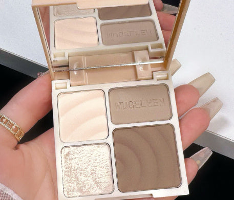 Highlight Contouring All-in-one Plate Matte Brighten Shadow Brighten Schoolgirl