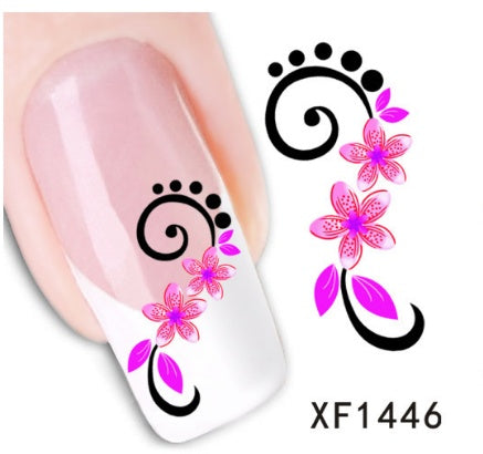 Watermark Nail Sticker