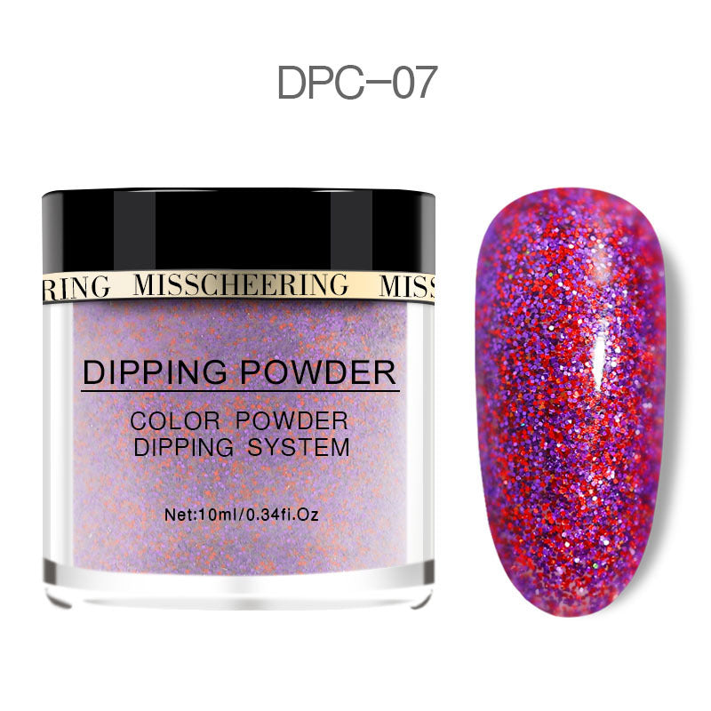 Laser glitter nail powder