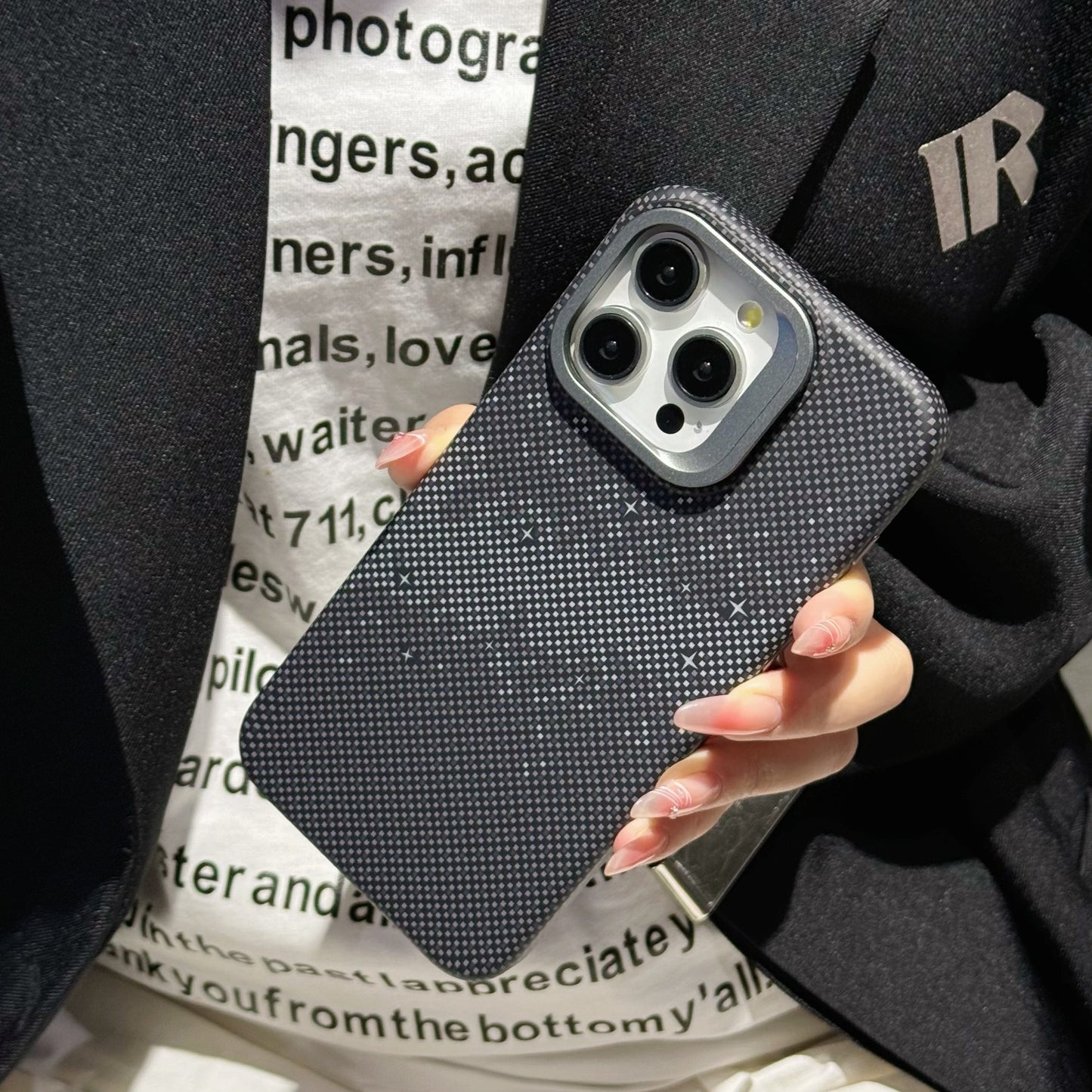 Texture Magnetic Metal Lens Holder Apply Mechanically