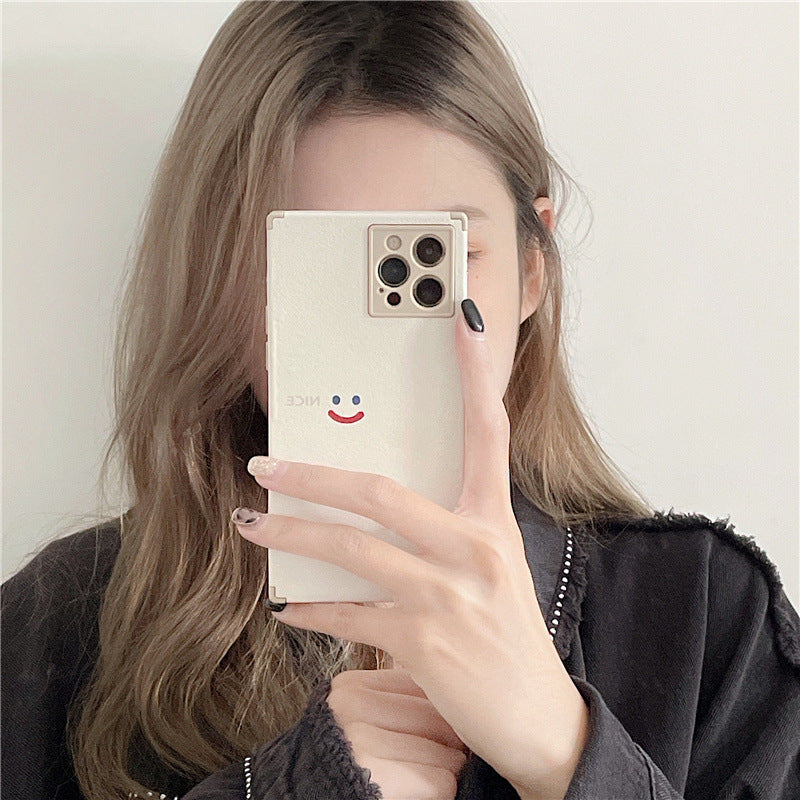 NICE Face Personality Creative All-inclusive Silicone Phone Case