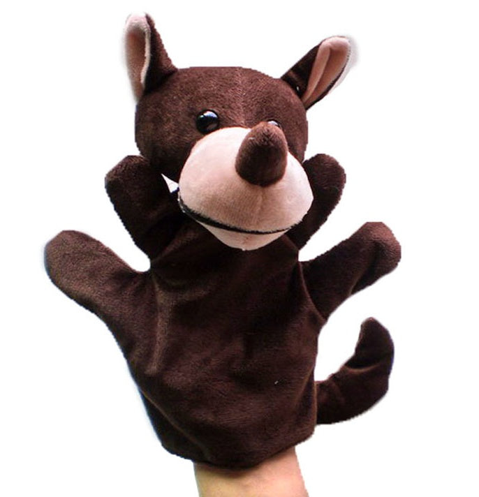 Hand puppet 28 plush toy big hand puppet preschool teaching aid