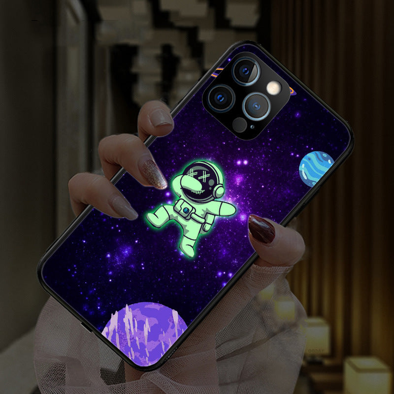 Come To The Electric Glass Glowing Phone Case
